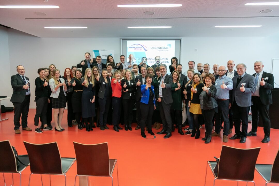 Great success at the joint event of the UpGradeSME project and the Priority Area 8 of the EU Strategy of the Danube Region