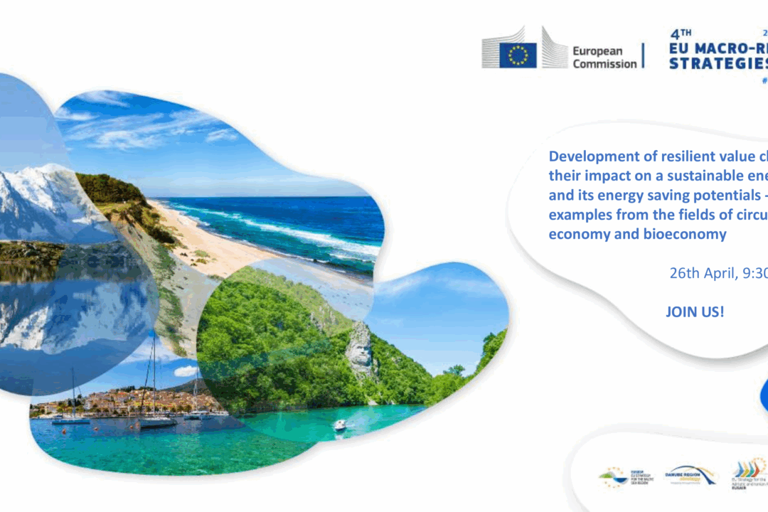 PA8 Stakeholder Session at the 4th EU MACRO-REGIONAL STARTEGIES WEEK, 24-28 April 2023