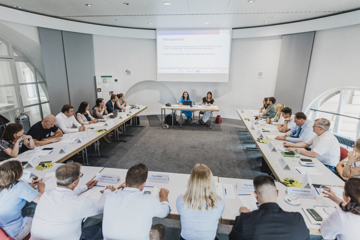 PA 8 Steering Group Meeting on July 10th, 2023 in Stuttgart
