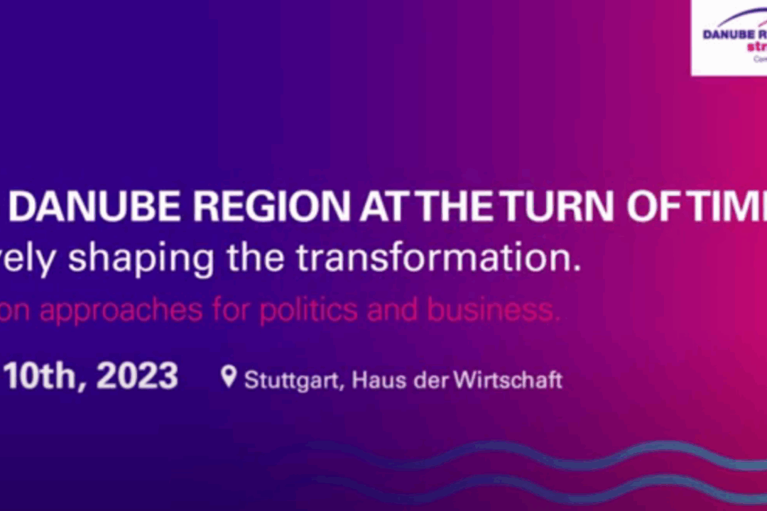 Documentation of the Event “The Danube Region at the Turn of Times” – July 10th, 2023