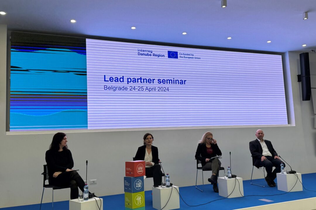 Networking at the Interreg Danube Region Programe 2021-2027 Lead Partner Seminar