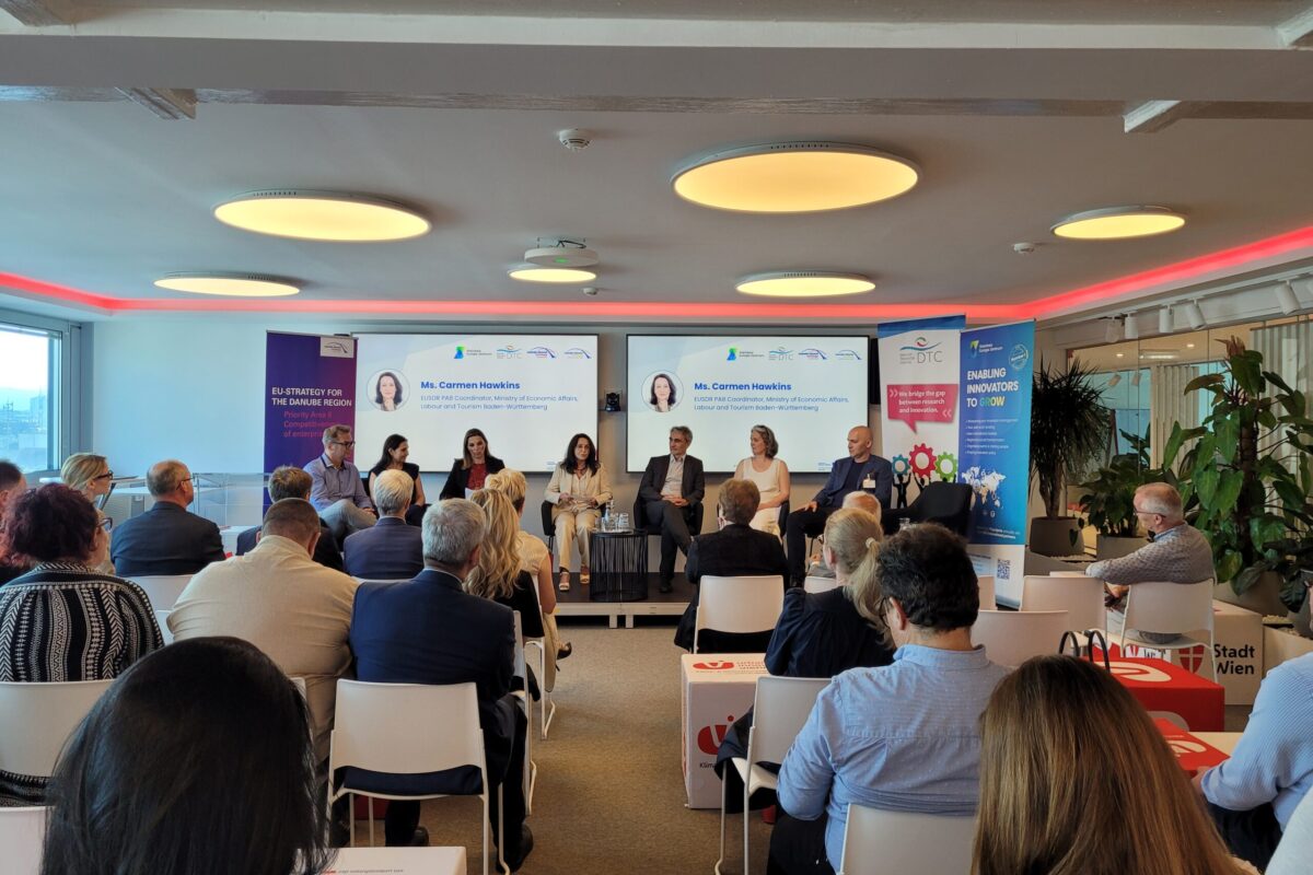 Danube Transfer Centre (DTC) Network Ceremony at the 13th Annual Forum of the EUSDR