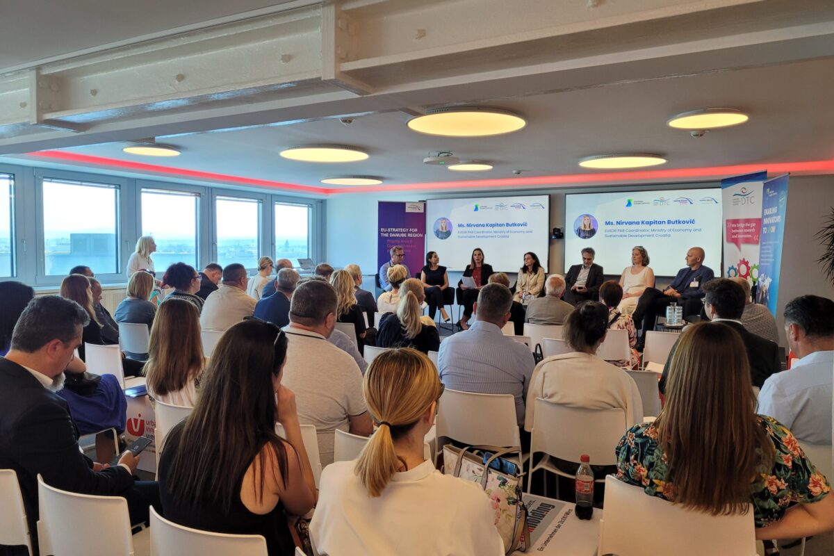 Danube Transfer Centre (DTC) Network Ceremony at the 13th Annual Forum of the EUSDR