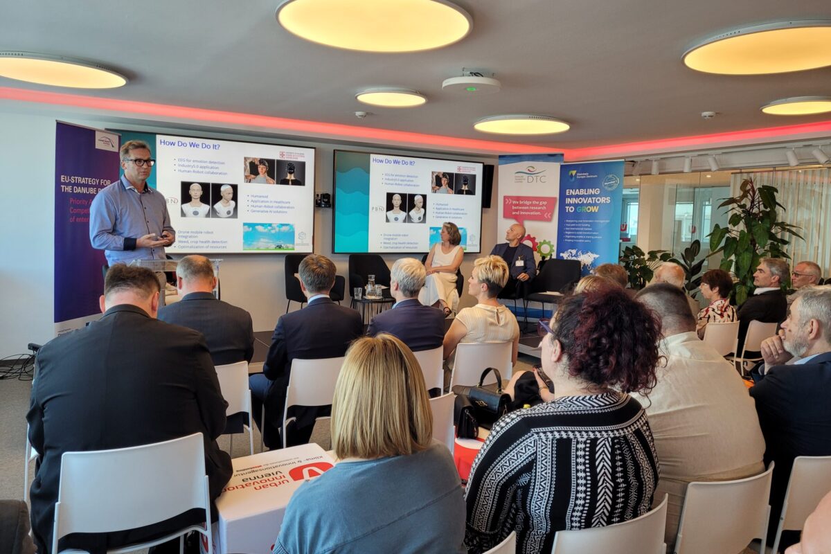 Danube Transfer Centre (DTC) Network Ceremony at the 13th Annual Forum of the EUSDR