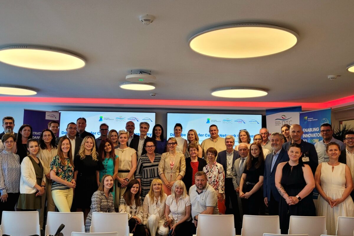Danube Transfer Centre (DTC) Network Ceremony at the 13th Annual Forum of the EUSDR