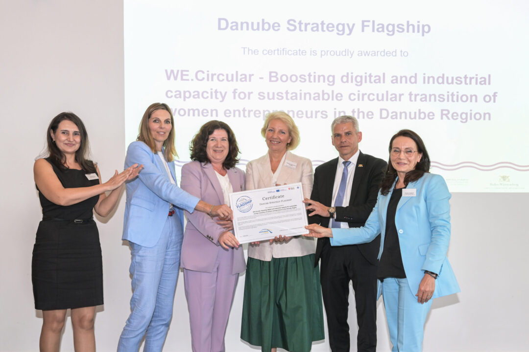 New PA 8 Danube Flagship Projects – Certificates awarded