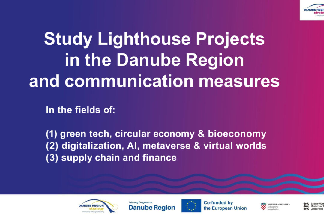 Study Identification of Lighthouse Projects in the Danube Region and communication measures
