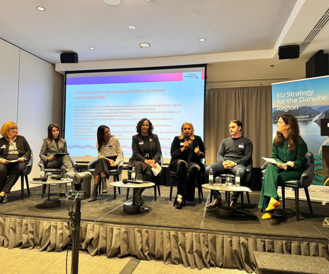 Conference “Female Entrepreneuers of the Danube Region” on 5. Nov. 2024 in Zagreb