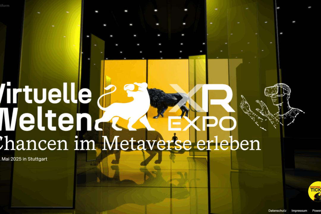 Congress “Virtual Worlds – Experiencing Opportunities in the Metaverse” on 8 May 2025 in Stuttgart