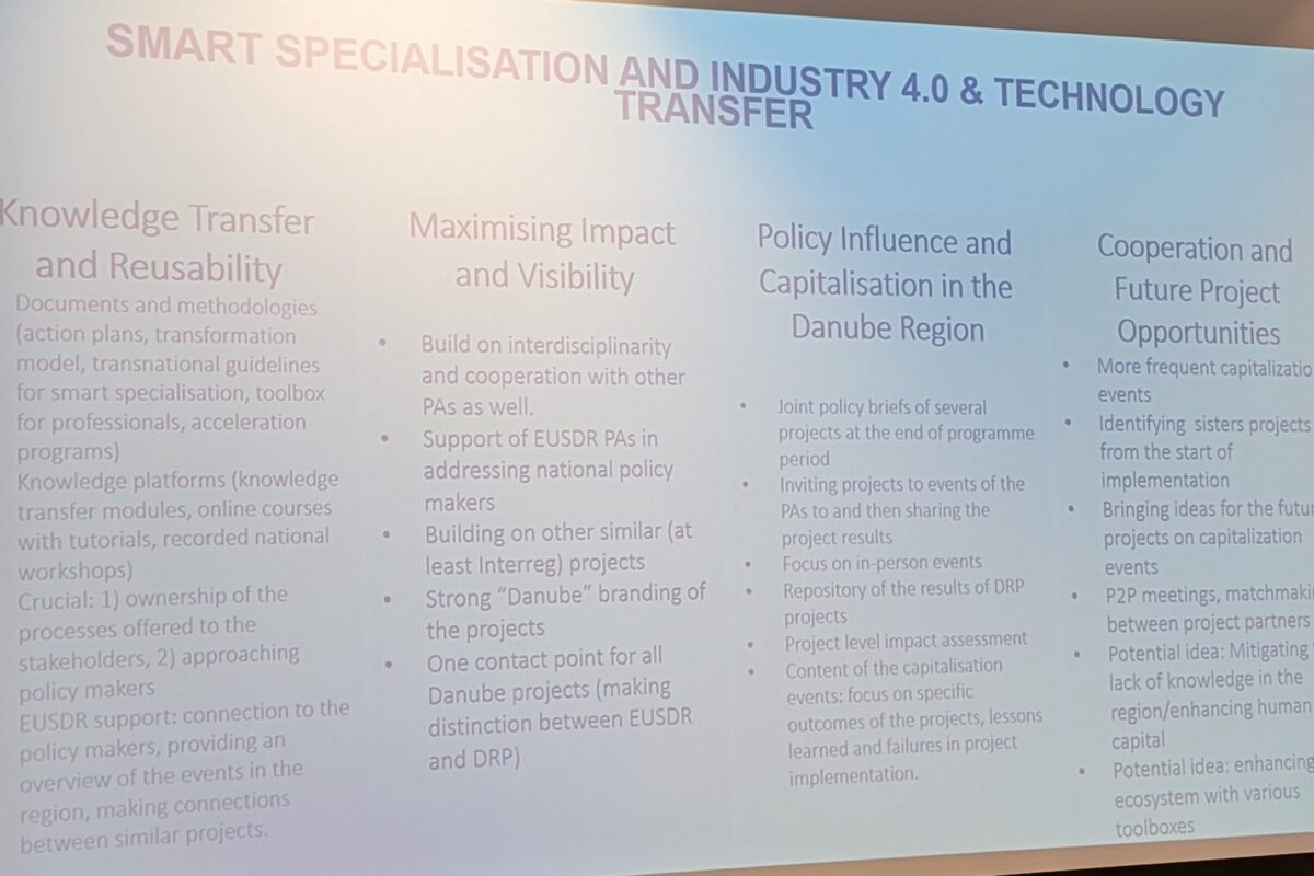 PA 7 and PA 8 Capitalisation Workshop on 26 + 27 March 2025 in Bratislava