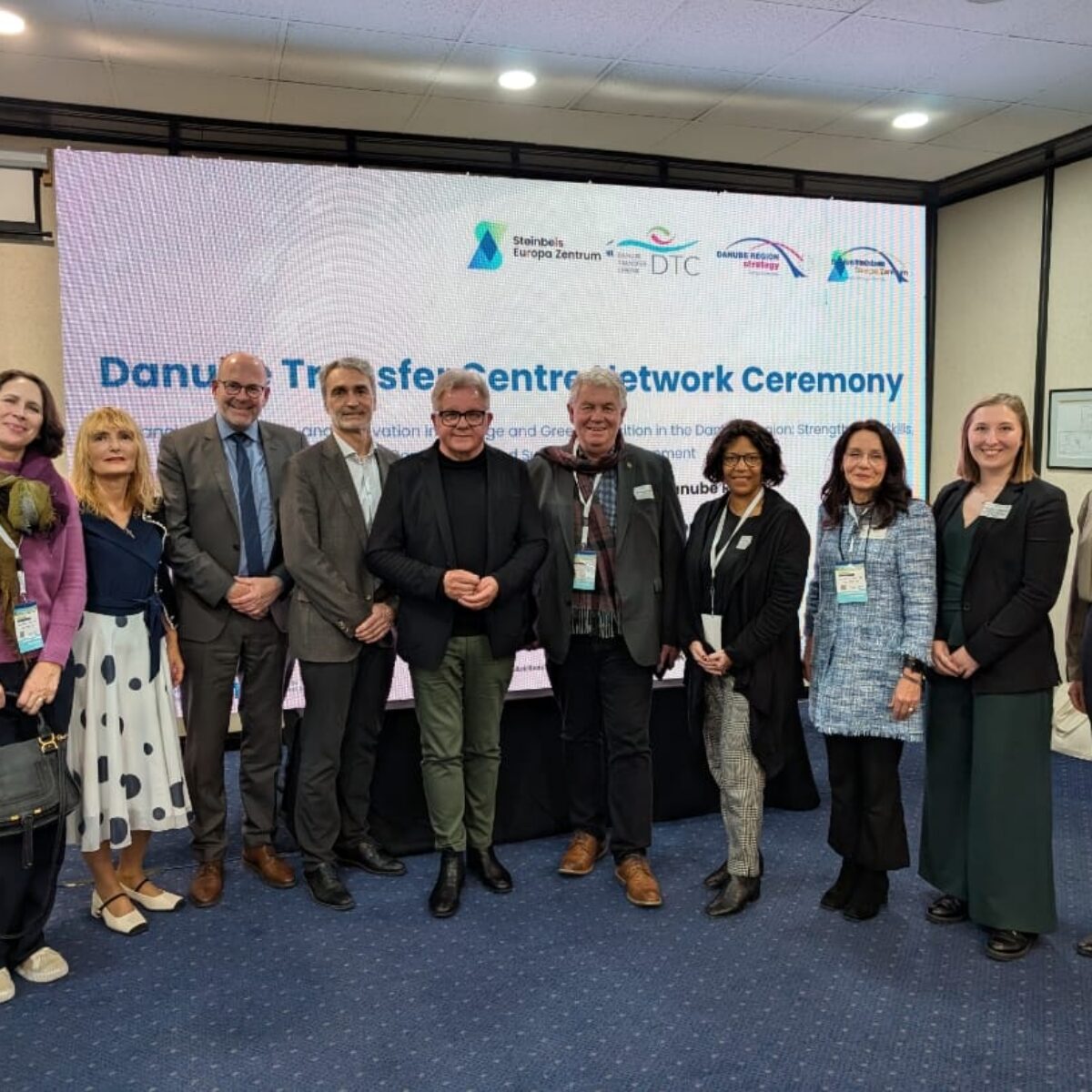 Danube Transfer Centre Network Ceremony, Sarajevo