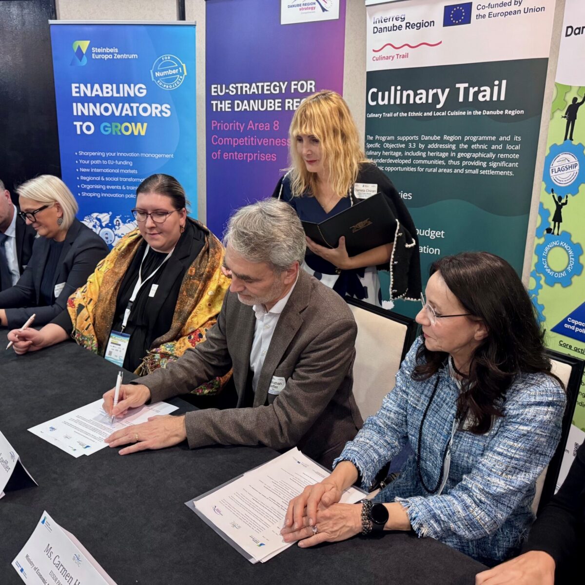 Danube Transfer Centre Network Ceremony, Sarajevo