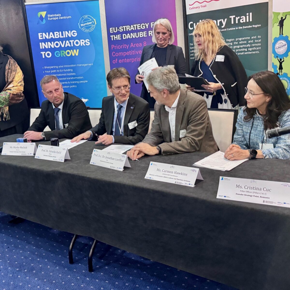 Danube Transfer Centre Network Ceremony, Sarajevo