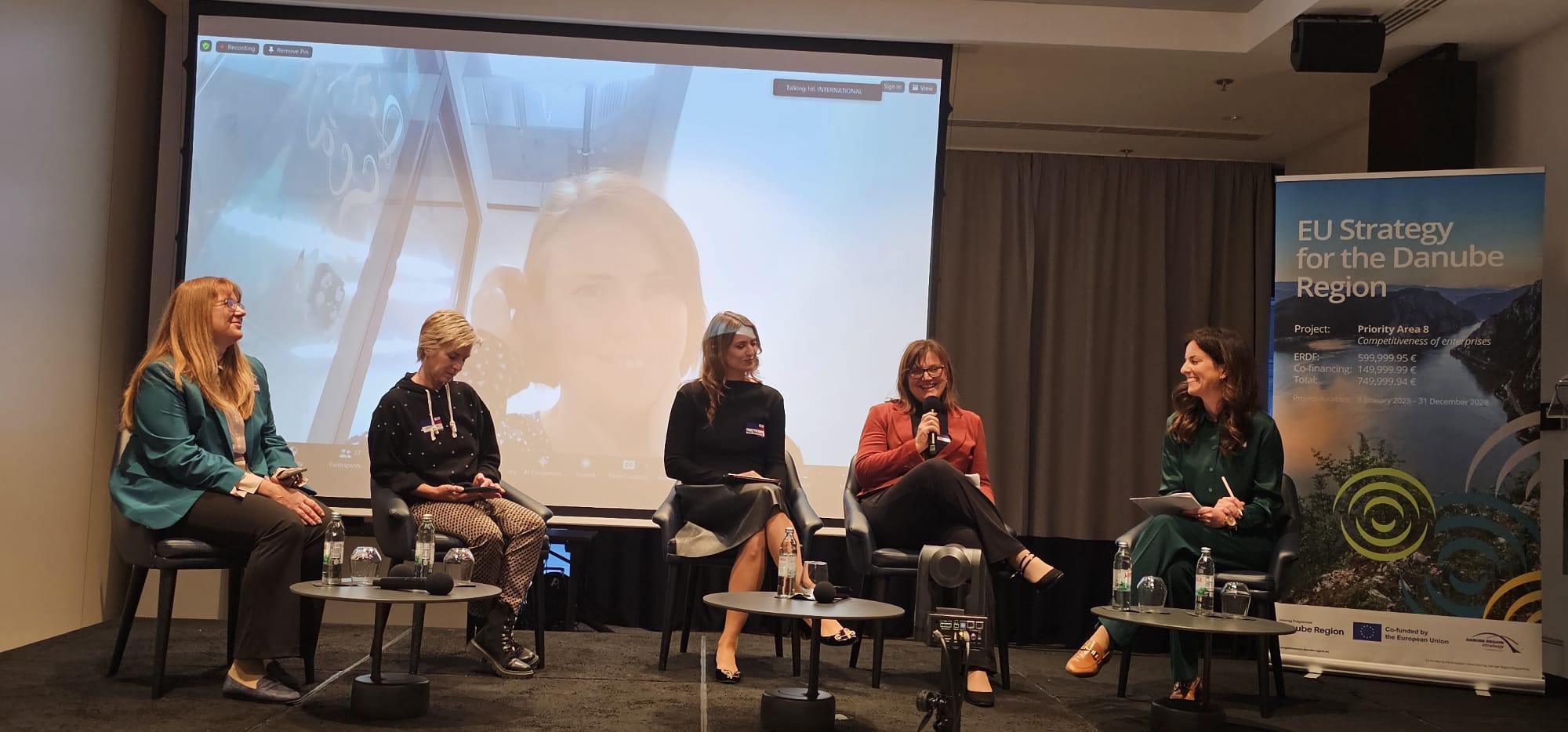 Conference “Female Entrepreneuers of the Danube Region” on 5. Nov. 2024 in Zagreb