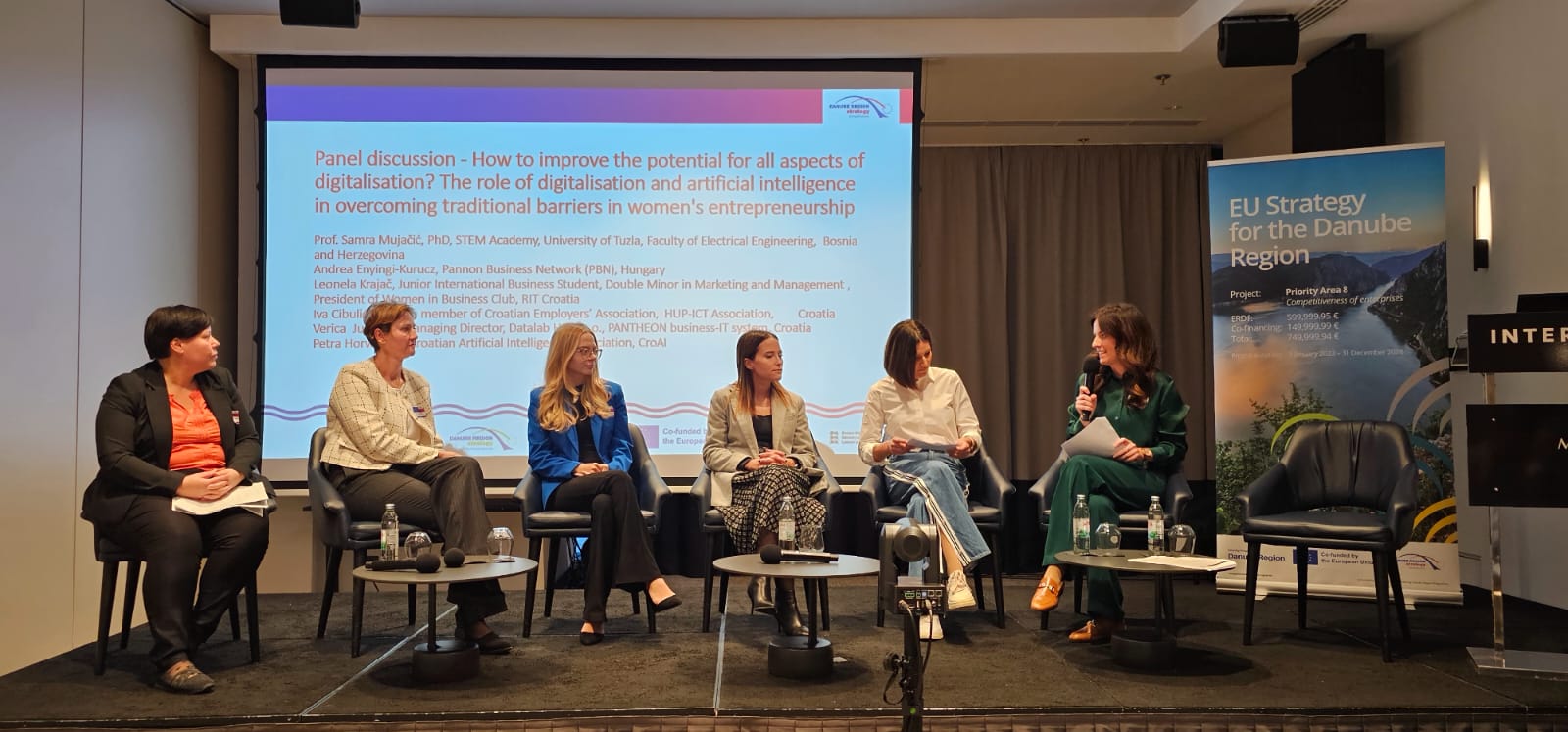 Conference “Female Entrepreneuers of the Danube Region” on 5. Nov. 2024 in Zagreb