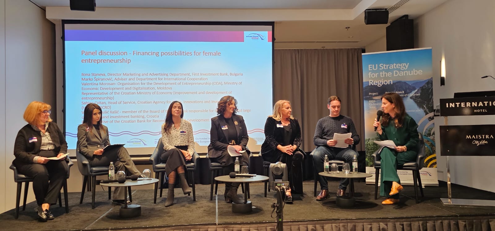 Conference “Female Entrepreneuers of the Danube Region” on 5. Nov. 2024 in Zagreb