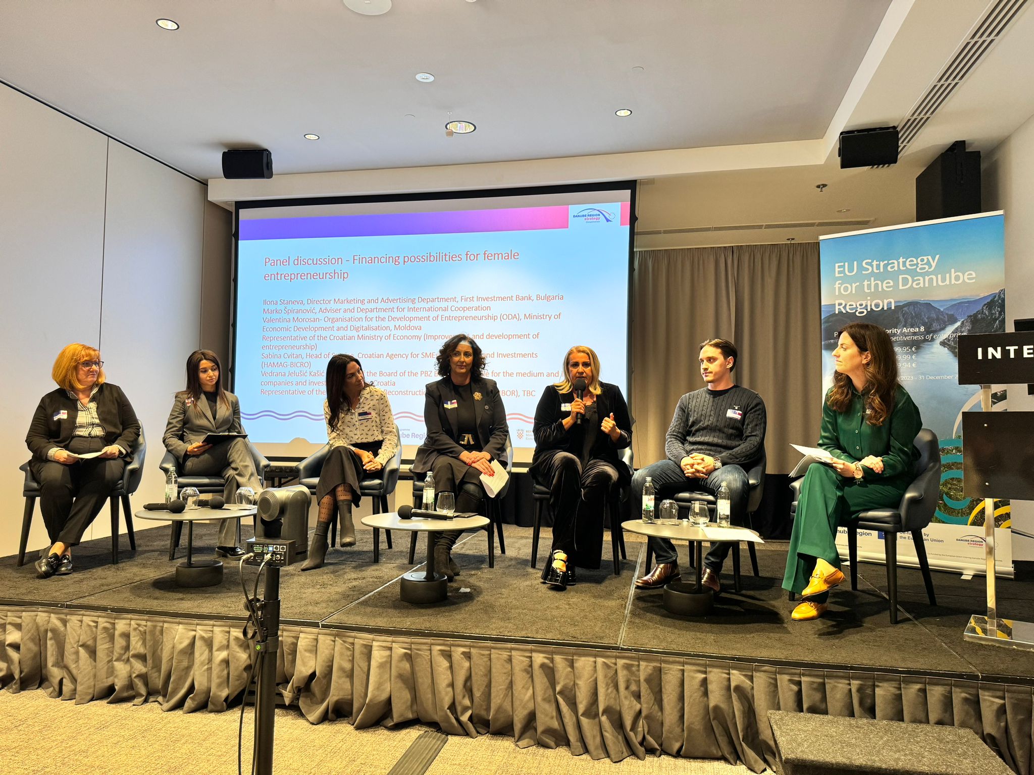 Conference “Female Entrepreneuers of the Danube Region” on 5. Nov. 2024 in Zagreb
