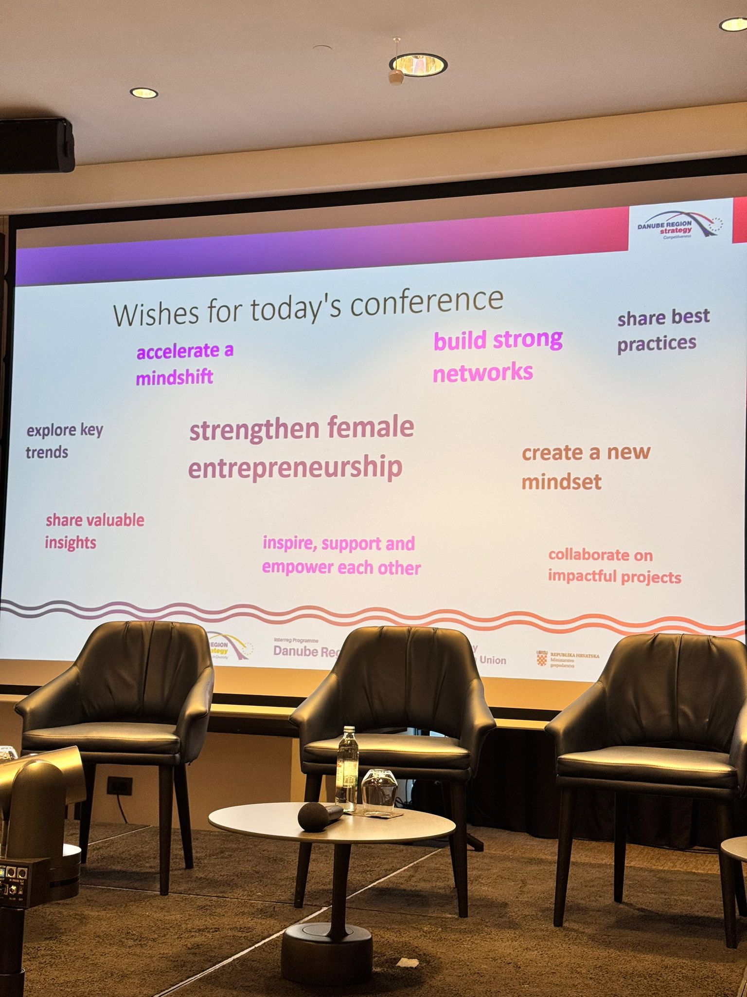 Conference “Female Entrepreneuers of the Danube Region” on 5. Nov. 2024 in Zagreb