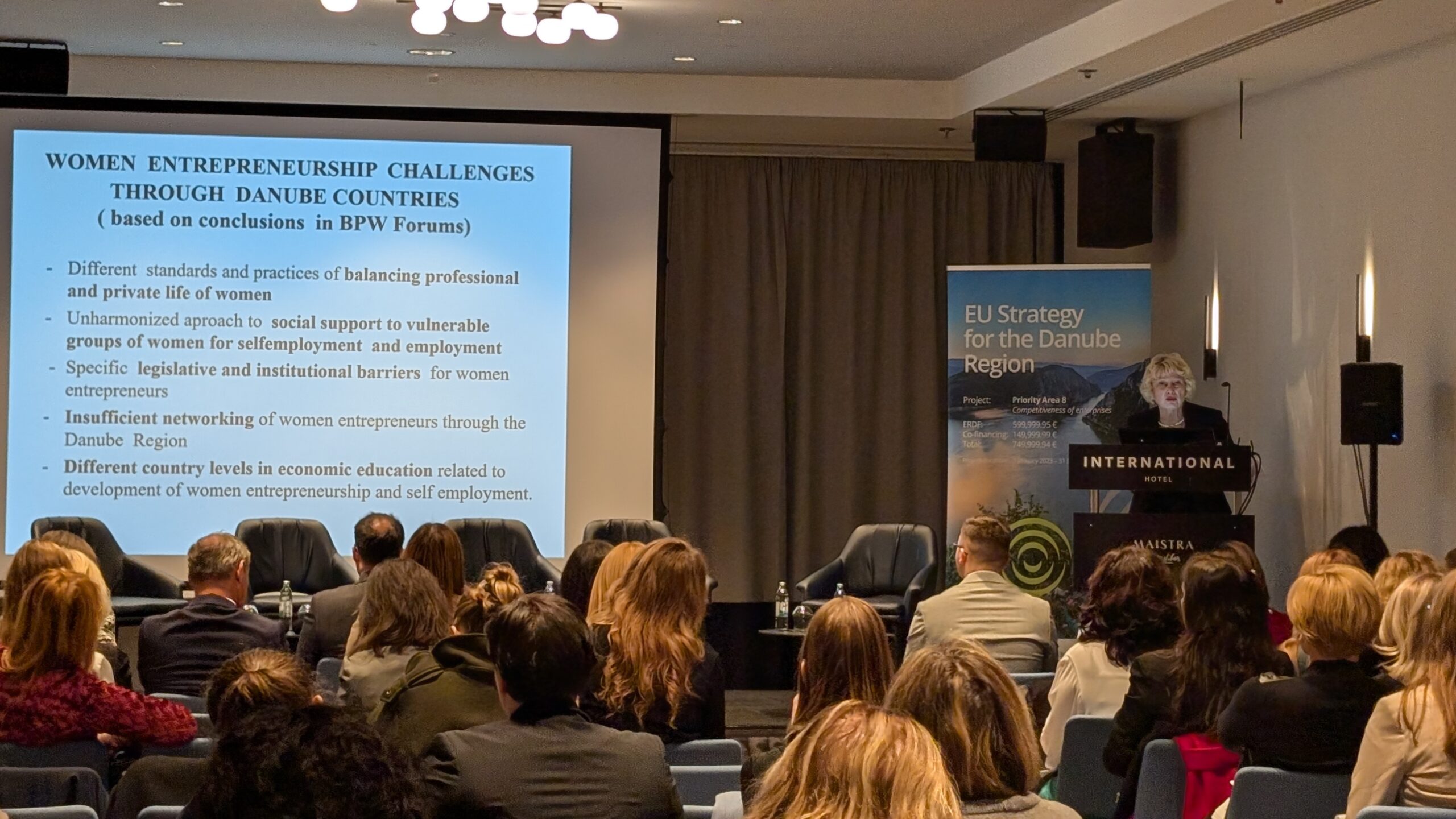 Conference “Female Entrepreneuers of the Danube Region” on 5. Nov. 2024 in Zagreb