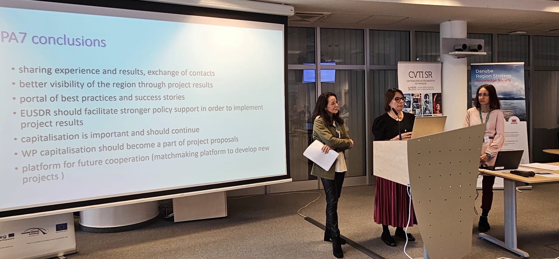 PA 7 + PA 8 Capitalisation Workshop on 26 + 27 March 2025 in Bratislava
